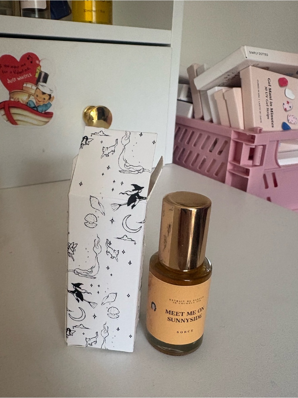 Sorce Meet Me On Sunnyside Perfume Oil  with free sample of Match Made in Heaven
